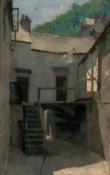 Street scene, Cornwall